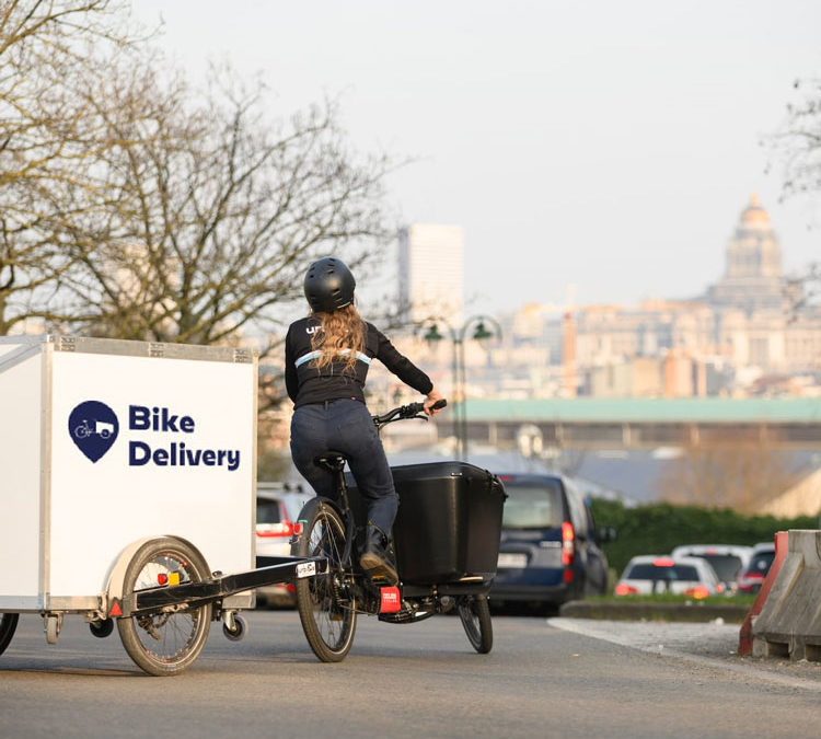 Des livraisons à vélo abordables pour les commerces bruxellois avec Bike Delivery