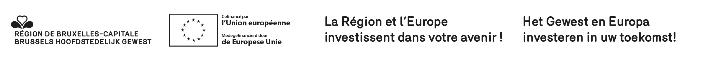 Bannière avec mention du financeur : le fonds FEDER