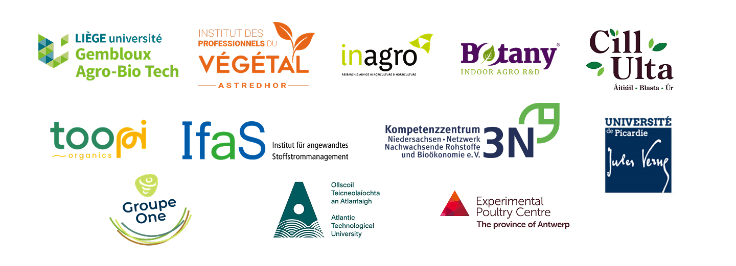Homepage Logos of the bioboost-pro consortium