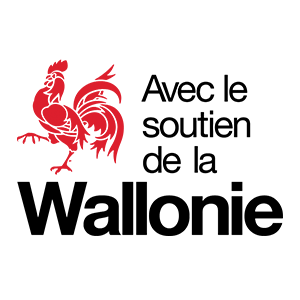 Logo du co-financement par la région wallonne